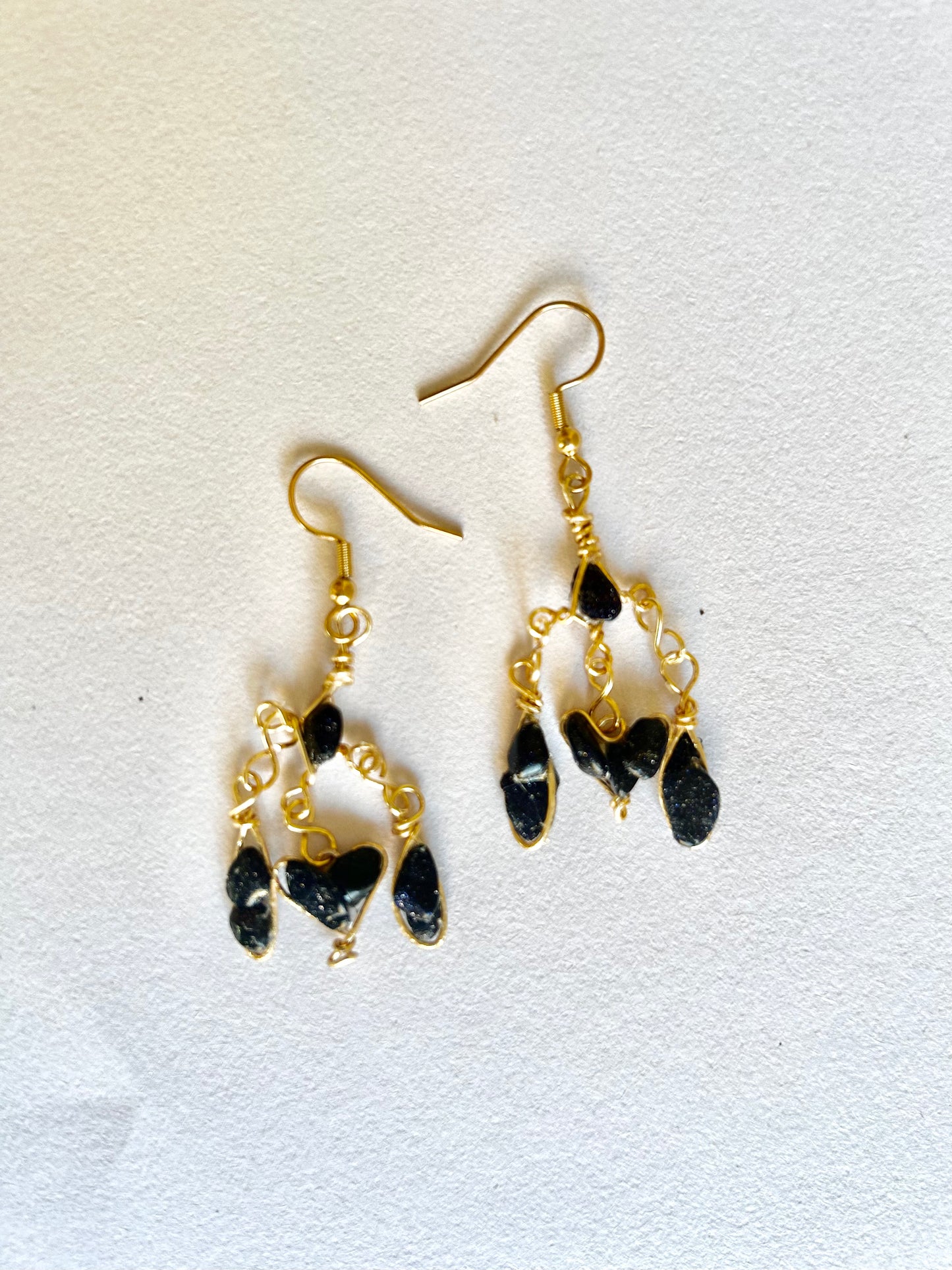Stepping into me earrings